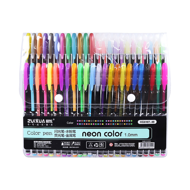 Zuixua Color Gel Pen, School Supplies Pens